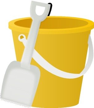Yellow Pail At Clkercom Vector Online Royalty