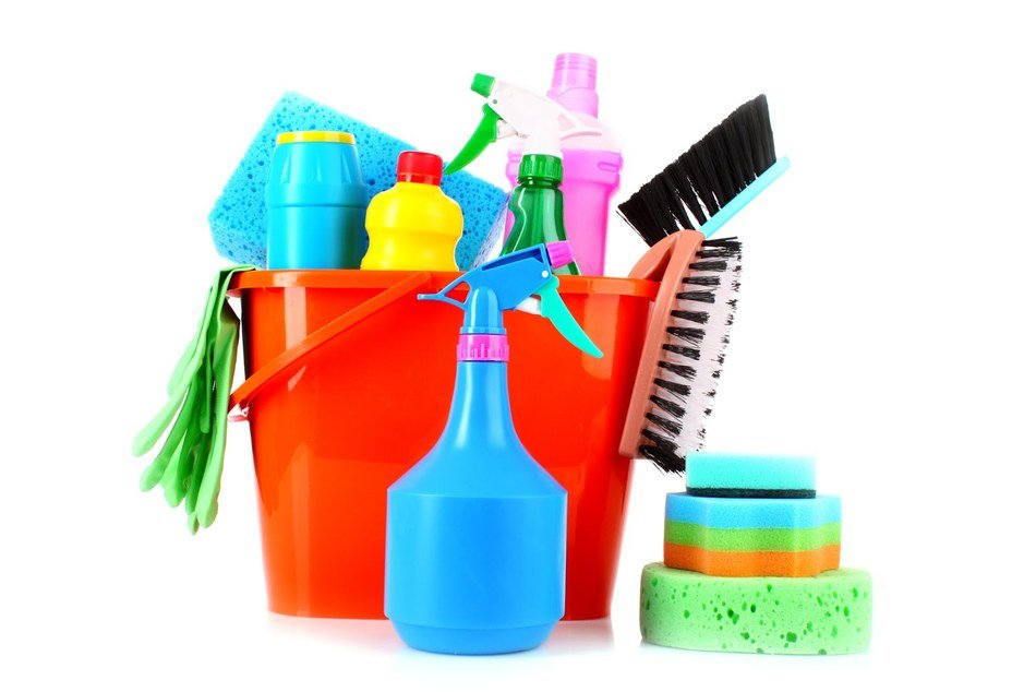 everything for high-quality cleaning as a picture for a clipart