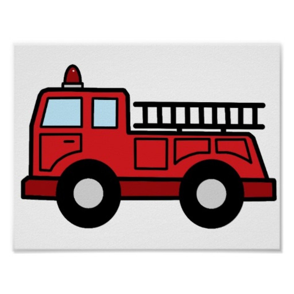 fire truck as a graphic image