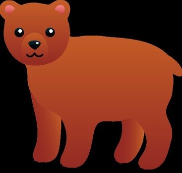 Cute Brown Bear Free
