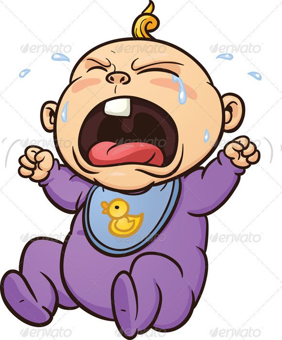 Crying Baby People Characters