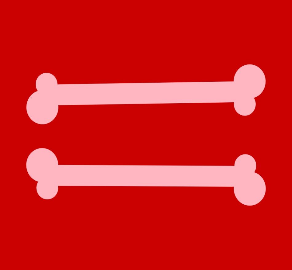 symbolic equal sign as a picture for clipart