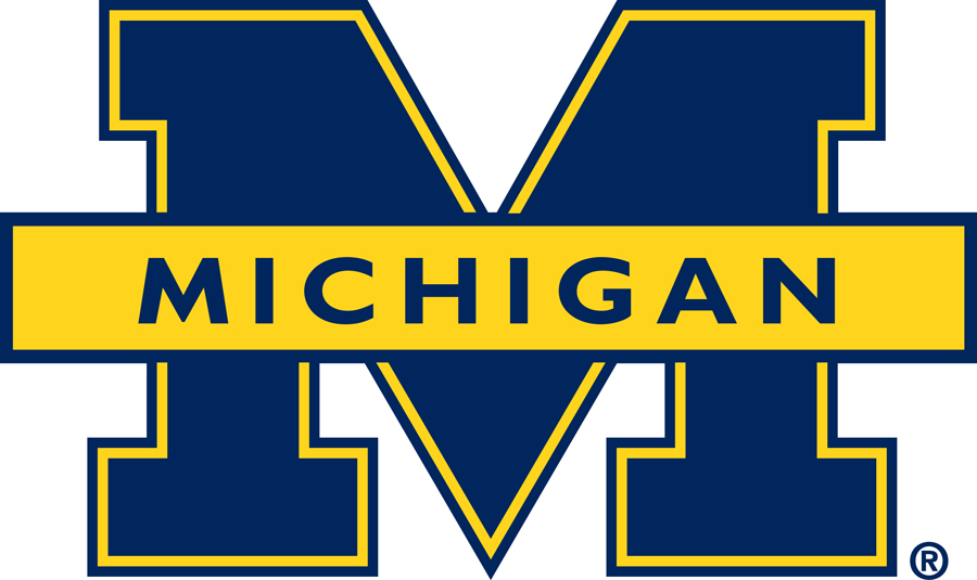 University Of Michigan Logo drawing free image download