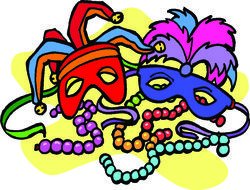 Dress masks drawing