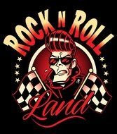 Clip art of Rockn Roll