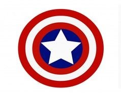 Clipart of Captain America logo