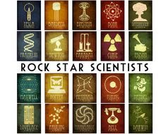 rock star scientists drawing