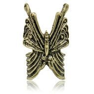 New Butterfly Shape Ear Cuff Clip Antique Silver Bronze 1 Pc Earring