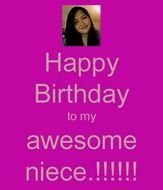 Niece Shanty Happy Birthday