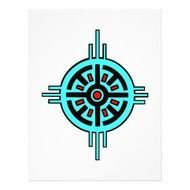 Native American Indian Art 013 Letterhead Design Zazzle