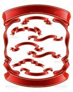 Stock Vector Graphic Of Rose With Leaves And Ribbon Resize As