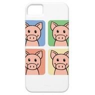 Cartoon Laughing Piggie Piggy Pigs Iphone 5 Cover Zazzle
