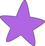 Purple Rounded Star Panda Free Images