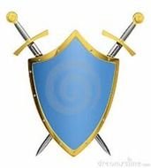 Shields And Swords Free Images At Clkercom Vector Online