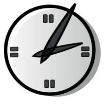 Analog Clock Vector N2