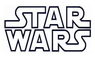 Printable Star Wars Logo drawing