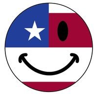 American Flag Smiley drawing