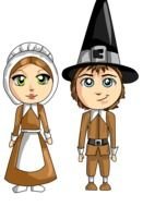 drawn cartoon peasants