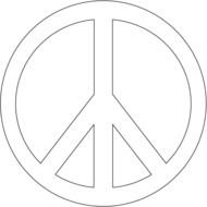 Coloring Now &187 Blog Archive Peace Sign Pages