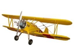 painted yellow airplane model