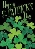 St. Patrick's Day greeting card