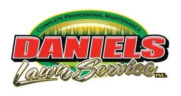 Clip art of Lawn service daniels Logo