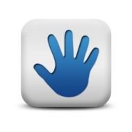 Eco Green Hand Icon