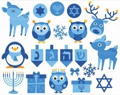 Animal Stickers Christmas drawing