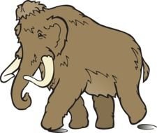 Mastodon Mammoth Pachyderm Prehistoric Animal