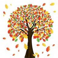 Fall Tree Autumn drawing