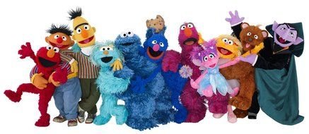 Sesame Street Monster drawing