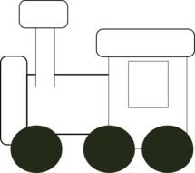 Train Template Printable