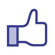 Clipart of Facebook Like sign