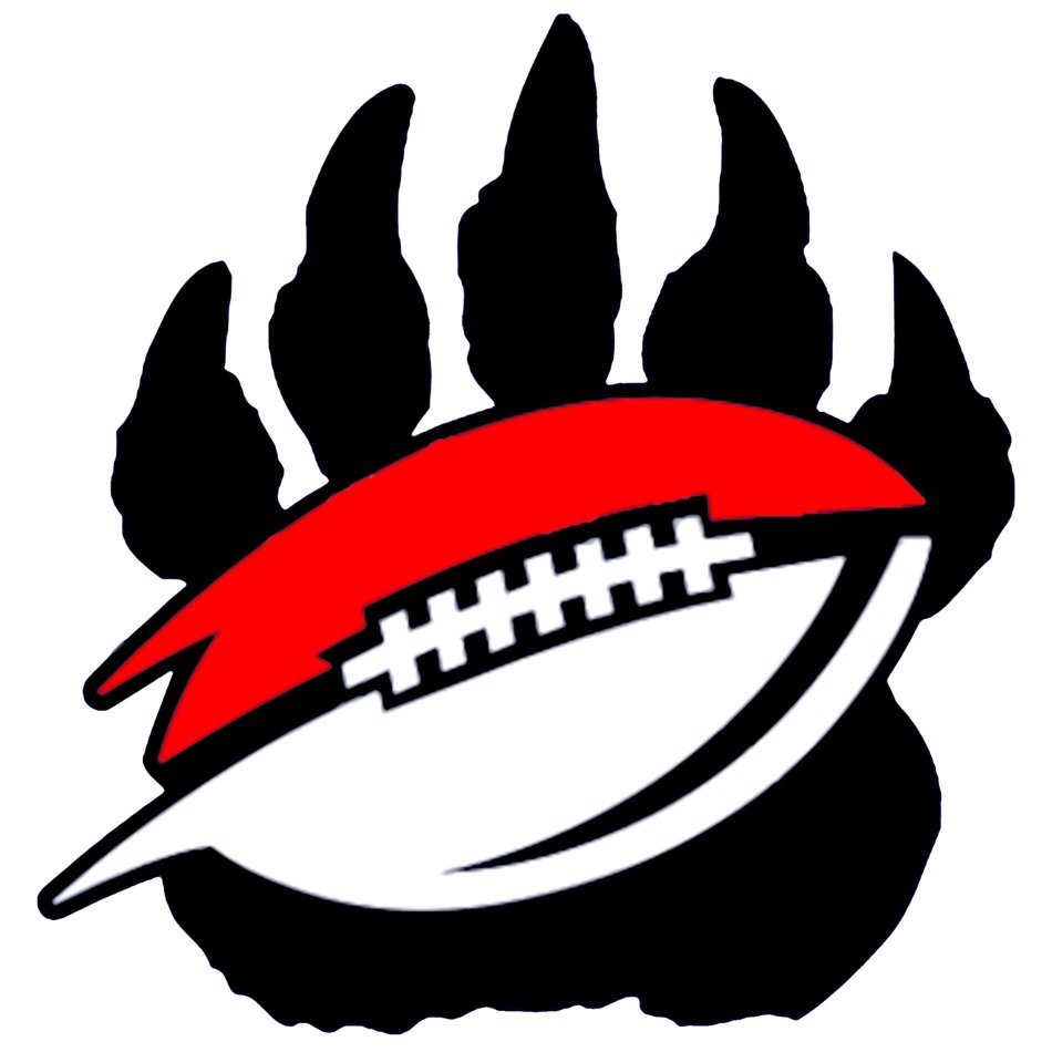 Paw And Football drawing