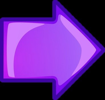 Arrow Orange Right Vector