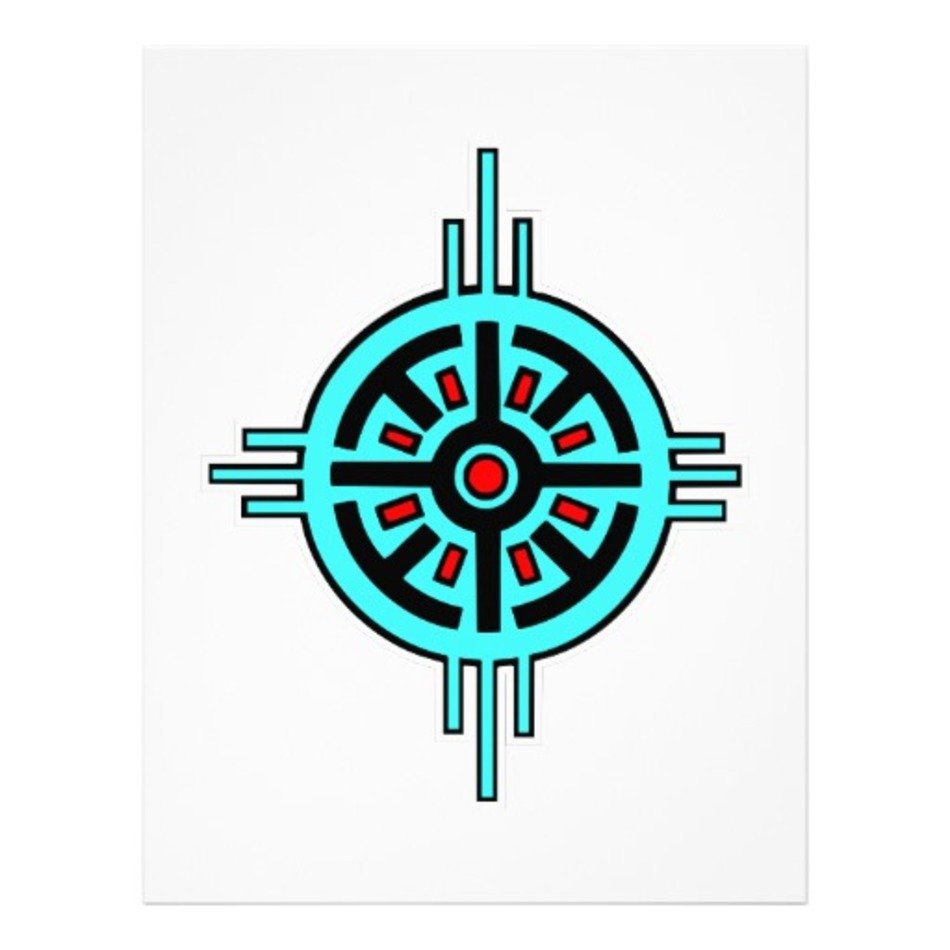 Native American Indian Art 013 Letterhead Design Zazzle