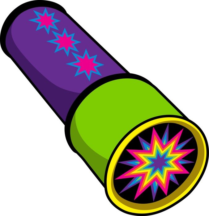 Psychedelic Kaleidoscope, cartoon
