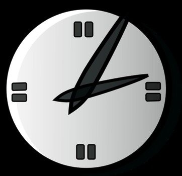 Analog Clock Vector N2