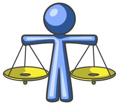 figure with weights as a graphic image