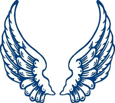 Bbb Angel Wings At Clkercom Vector Online