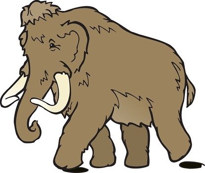 Mastodon Mammoth Pachyderm Prehistoric Animal