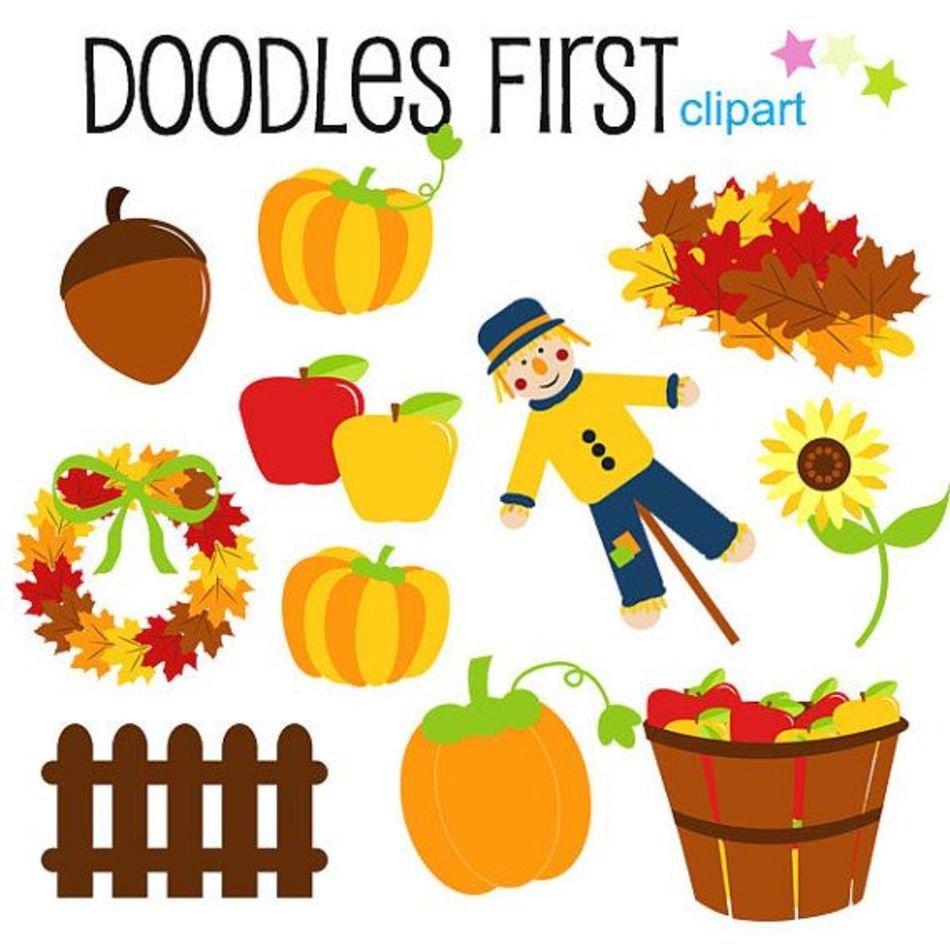 Fall Season Fun Digital For Scrapbooking Card Making
