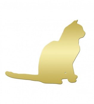 Related Pictures Sitting Black Cat With Yellow Eyes Royalty