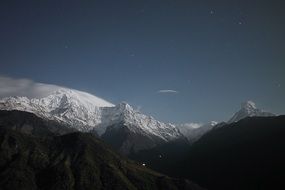 annapurna himalaya trekking mountains landscape