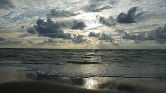 clouds over the north sea