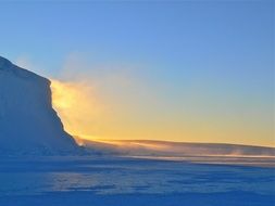 icy Antarctica