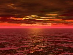 amazing summer sunrise colors