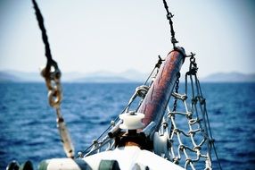 wooden boat bow