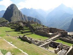 Mount Machu Picchu in Peru