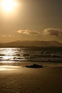 surf water sea sunset